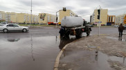 За ночь в Нур-Султане выпало больше половины месячной нормы осадков