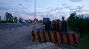 Блокпост устанавливают на трассе в Костанайской области