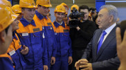 Коллектив Евразийской Группы пожелал здоровья Елбасы