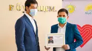 Волонтерам ЗКО вручили благодарственные письма от Елбасы
