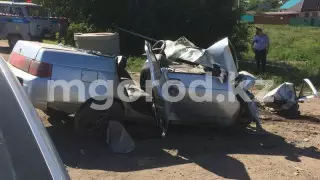 Водитель погиб в жутком ДТП в Уральске