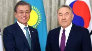 Президент Южной Кореи написал Назарбаеву