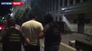 Задержание чиновника сняли на видео в Алматы