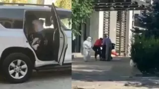 Смерть пациентов у входа в отделение для больных с пневмонией засняли на видео