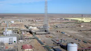 Часть работ приостановлена на Тенгизе