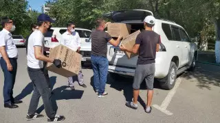 Предприниматели Атырау вносят свой вклад в борьбу с коронавирусом