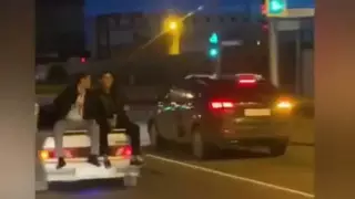 Водителя, прокатившего с ветерком двух друзей, задержали в Нур-Султане