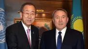Пан Ги Мун позвонил Назарбаеву