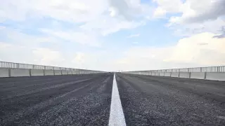 В Актобе сдали в эксплуатацию новый мост через реку Илек