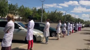 Казахстанцы почтили память жертв коронавируса