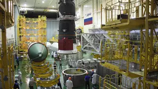 На Байконуре показали подготовку ракеты к пуску 23 июля