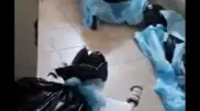 Лежащие на полу трупы в мешках сняла на видео сотрудник морга в ЗКО