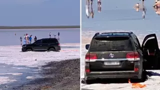 Заехавшего в Кобейтуз водителя внедорожника наказали