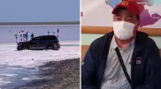 Заехавший на Land Cruiser в Кобейтуз водитель извинился перед казахстанцами