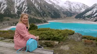 Российская актриса сняла передачу про Алматы