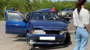 Появилось видео смертельного ДТП с участием патрульного авто в Костанайской области