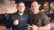 Хабиб может провести последний бой в карьере против Сен-Пьера - глава UFC