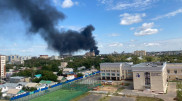 Пожар произошел в Нур-Султане