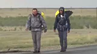 Братья-путешественники дошли пешком из Алматы до Семея за 46 дней