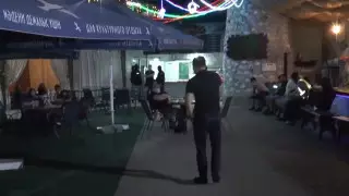 Массовый просмотр футбола остановила полиция Алматы