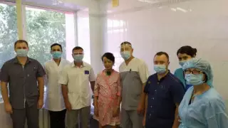 Пациентка с почти полным поражением легких родила сына в СКО