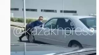 Прокатил на капоте: в полиции Алматы прокомментировали видео