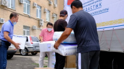 Российские казахи и чеченское сообщество направили помощь Казахстану