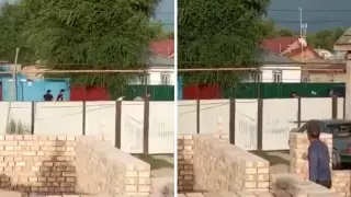 Перестрелку сняли на видео в Алматинской области