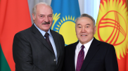 Назарбаев отправил Лукашенко телеграмму