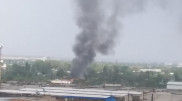 Пожар произошел в Алматы