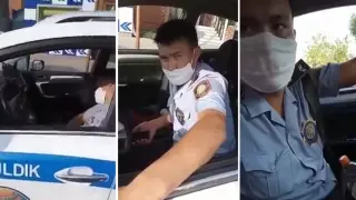 "Для связки слов" - костанаец объяснил нецензурную брань в адрес полицейского