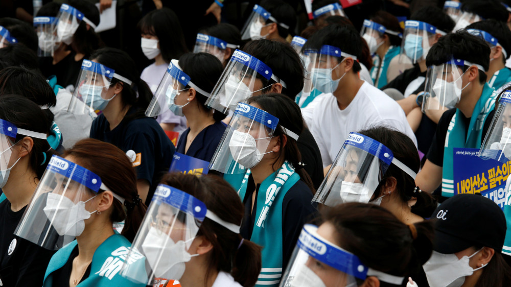 Крупнейшая за несколько месяцев вспышка коронавируса зафиксирована в Южной Корее