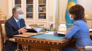 Токаев дал поручения министру информации Балаевой