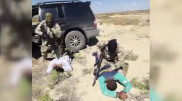 Погоня на вертолете за наркодельцами попала на видео в Кызылординской области