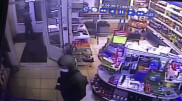 Ограбление АЗС в Алматы попало на видео