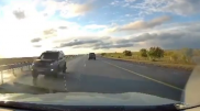 Водителя Lexus задержали за опасную езду по встречке на трассе Караганда - Нур-Султан