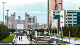 Главный бульвар страны Нуржол будет продлен и представлен в новом облике