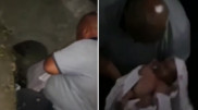 Видео спасения брошенного в арыке младенца в Алматы появилось в Сети