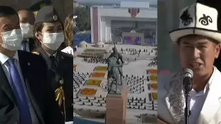 Акын спел в лицо президенту Кыргызстана о "беспределе и воровстве у народа"