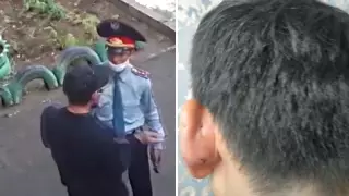 Укусил полицейского за ухо: жителю Павлодара вынесли приговор