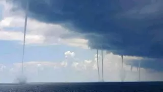 Каспий теңізіндегі сирек табиғи құбылыс: Сурет қайда түсірілгені анықталды