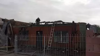 Крупный пожар в Алматинской области: сгорели два магазина