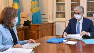 Токаев принял Абылкасымову