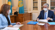 Токаев принял Абылкасымову