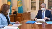 Токаев принял Абылкасымову