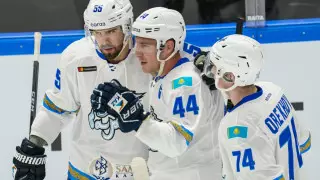 "Барыс" начал новый сезон КХЛ с победы над "Динамо"