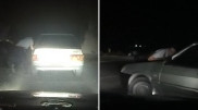 Полицейского сбили и протащили на капоте на юге Казахстана