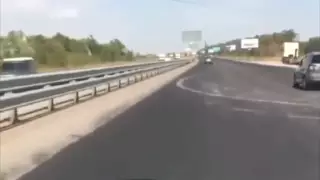 Покрытие бетонной Капшагайской трассы асфальтом обсуждают в Сети