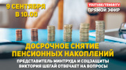 Досрочное снятие пенсионных накоплений: представитель Минтруда отвечает на вопросы