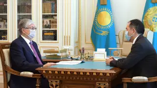 Сагинтаев рассказал Президенту о ситуации в Алматы